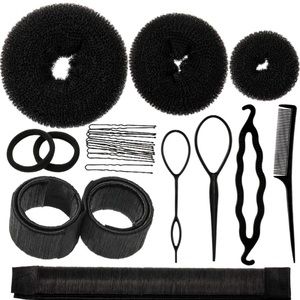 Hair bun shaper set
